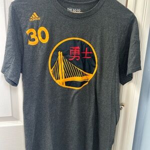Adidas Golden State Warriors Chinese New Year Stephen Curry T-shirt